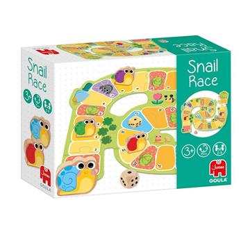 Imagen de Juego de mesa Goula Snail Race. Ayuda a los caracoles a llegar a la mesa!