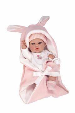 Imagen de Muñeca Elegance 30 Cm Natal Rosa C/Saco De Dormir (Cuerpo Vinyl, Sexo Niña)
