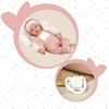 Imagen de Muñeca Elegance 54 Cm Anuk Rosa (Muñeco De Peso)