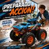 Imagen de Coche radio control Monster Truck transformable en lanzador, 2 en1, incluye un coche 17'90x22'50x21'50cm