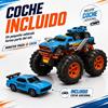 Imagen de Coche radio control Monster Truck transformable en lanzador, 2 en1, incluye un coche 17'90x22'50x21'50cm