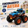 Imagen de Coche radio control Monster Truck transformable en lanzador, 2 en1, incluye un coche 17'90x22'50x21'50cm