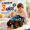 Imagen de Coche radio control Monster Truck transformable en lanzador, 2 en1, incluye un coche 17'90x22'50x21'50cm
