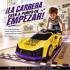 Imagen de Coche radio control y lanzador con láser, ¡si te disparan con el lásery vuelca pierdes la carrera!