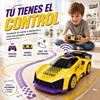 Imagen de Coche radio control y lanzador con láser, ¡si te disparan con el lásery vuelca pierdes la carrera!