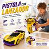 Imagen de Coche radio control y lanzador con láser, ¡si te disparan con el lásery vuelca pierdes la carrera!
