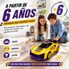 Imagen de Coche radio control y lanzador con láser, ¡si te disparan con el lásery vuelca pierdes la carrera!