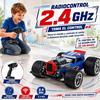 Imagen de Coche radido control High Speed Hotrod Tiburón 2.4Ghz, echa humo, tiene luz LED