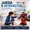 Imagen de Robot radio control, con infrarrojos y seguimiento inteligente 20x27'50x9'50cm