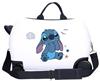 Imagen de Maleta Infantil Stitch Exited Blanca 45 cm – 4 Ruedas