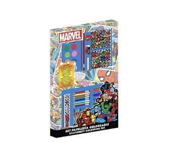 Imagen de Set Papelería Coloreable Caja Avengers 26.7 X 45.3 X 3.0 Cm