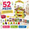 Imagen de Mini Supermarket con cesta, peso y accesorios, 85'50x30x45cm