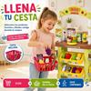 Imagen de Mini Supermarket con cesta, peso y accesorios, 85'50x30x45cm