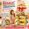 Imagen de Mini Supermarket con cesta, peso y accesorios, 85'50x30x45cm