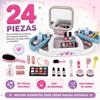 Imagen de Tocador belleza con espejo y accesorios 30'3x52'3x39'4cm