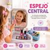 Imagen de Tocador belleza con espejo y accesorios 30'3x52'3x39'4cm