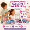 Imagen de Tocador belleza con espejo y accesorios 30'3x52'3x39'4cm