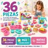 Imagen de Juego de plastilina, Hora del té 36 piezas 35x26x6cm