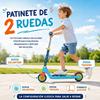 Imagen de Patinete 2 ruedas plegable Dino 76,5x26,5x61cm