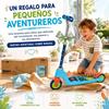 Imagen de Patinete 2 ruedas plegable Dino 76,5x26,5x61cm