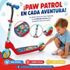 Imagen de Patinete 2 ruedas plegable Paw Patrol 76,5x26,5x61cm