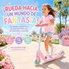 Imagen de Patinete 2 ruedas plegable Unicorn 76,5x26,5x61cm