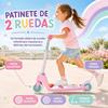 Imagen de Patinete 2 ruedas plegable Unicorn 76,5x26,5x61cm