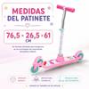 Imagen de Patinete 2 ruedas plegable Unicorn 76,5x26,5x61cm