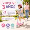Imagen de Patinete 2 ruedas plegable Unicorn 76,5x26,5x61cm