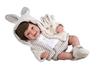 Imagen de Muñeca Elegance 45 Cm Zoe Beige C/Bufanda C/Pelo (Muñeco De Peso)
