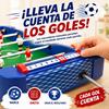 Imagen de Futbolín madera con marcadores de puntuación 70x36x18cm 