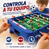 Imagen de Futbolín madera con marcadores de puntuación 70x36x18cm 
