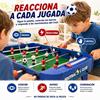 Imagen de Futbolín madera con marcadores de puntuación 70x36x18cm 