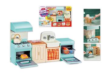 Imagen de Mini Cocina Magic Cook con accesorios sorpresa dentro 30x48x11cm
