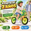 Imagen de Bicicleta sin pedales 12" Jurassic World