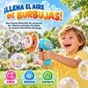 Imagen de Pistola lanzador pompas, ¡Hace pompas dentro de la pompa gigante! incluye botella con líquido