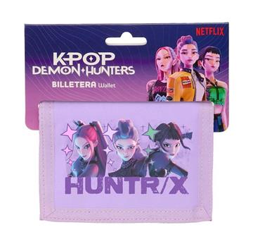 Imagen de Billetera Con Cabecera K-Pop Demon Hunters Battle 12,5X9,5X1Cm