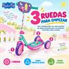 Imagen de Patinete 3 ruedas Peppa Pig 62x32x55,5cm