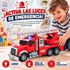 Imagen de Camion Bomberos con luces y sonidos 35x18x12