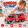 Imagen de Camion Bomberos con luces y sonidos 35x18x12