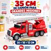 Imagen de Camion Bomberos con luces y sonidos 35x18x12