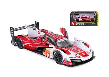 Imagen de Burago Coche Porsche Penske 963 6, escala 1:24