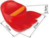 Imagen de Rastrrillo Infantil Gigante Rojo Hape