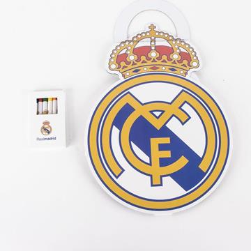 Imagen de Album actividades coloreables con accesorios Real Madrid 2025