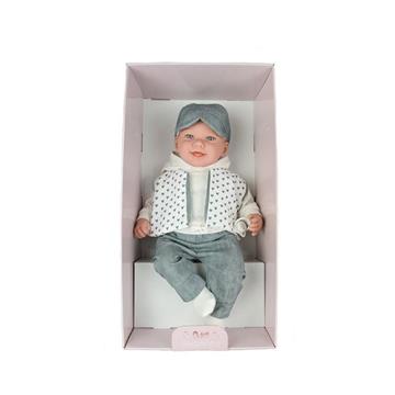 Imagen de Muñeca Elegance 45 Cm Zoe Niño C/Mecanismo Risa Try Me