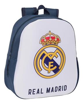Imagen de Mochila 3D Real Madrid 27X33X10 Cm