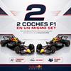 Imagen de Burago Set con 2 Coches de Metal F1 (Formula Uno) 2024 Red Bull Rb20 Escala 1:43 