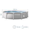 Imagen de Piscina desmontable Prism Frame 366X76 Cm 6503 Litros 26710ND