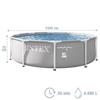 Imagen de Piscina desmontable Prism Frame 305X76 Cm 4.485 litros 26700 nd