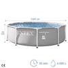 Imagen de Piscina desmontable Prism Frame 305X76 Cm con Bomba y Filtro 4.485 Litros (+6Años) 26702ND